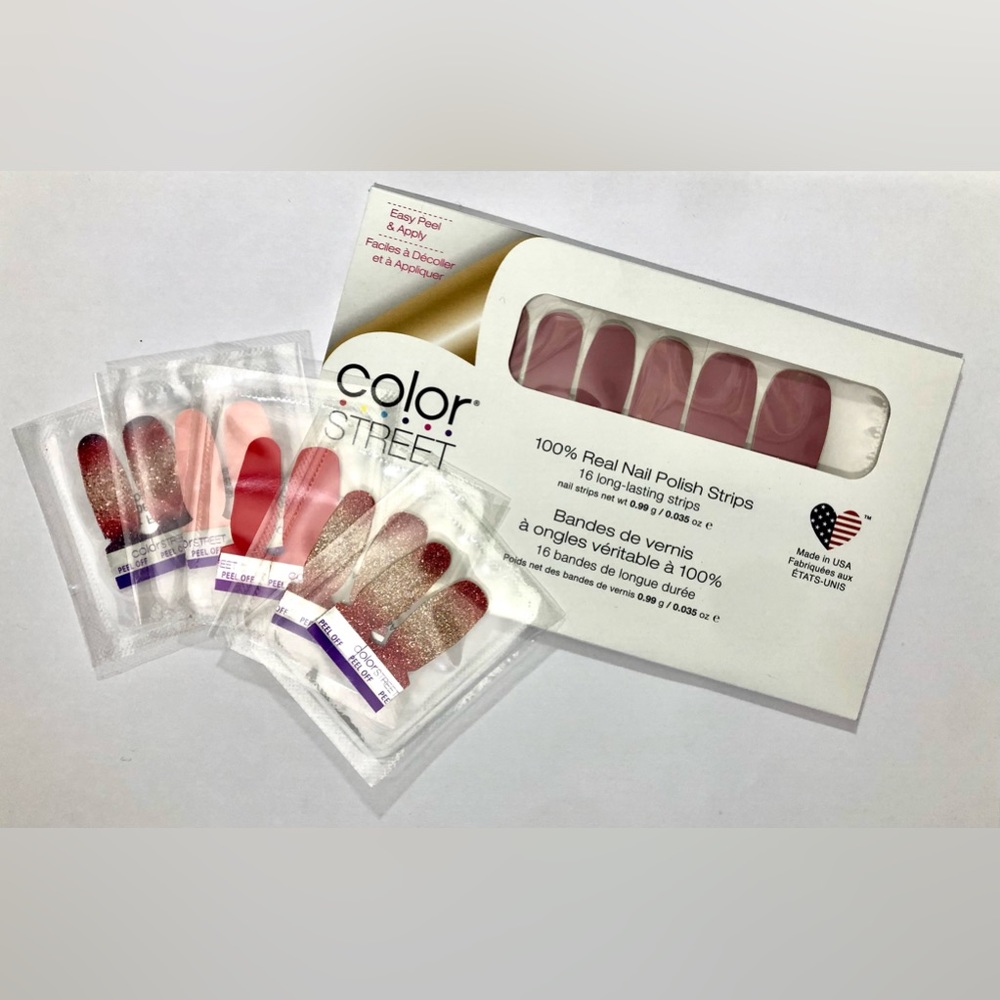 NWOT ColorStreet nail polish strips.